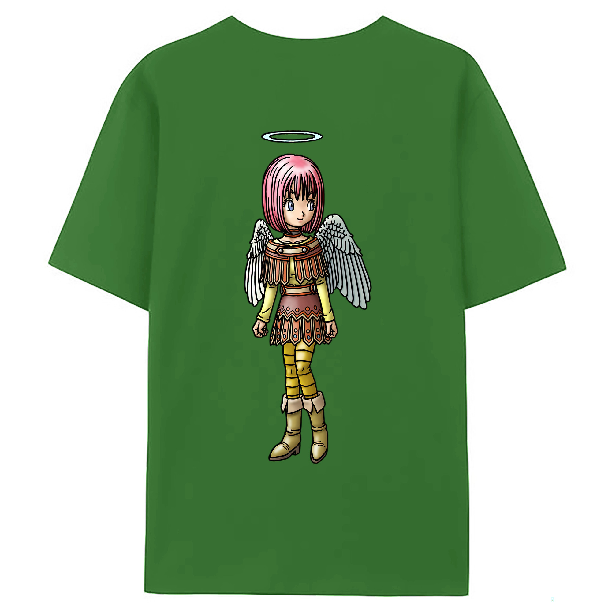 （画像用） ドラゴンクエスト Doragon Kuesuto Dragon Quest レディース半袖Tシャツ(バックプリント)